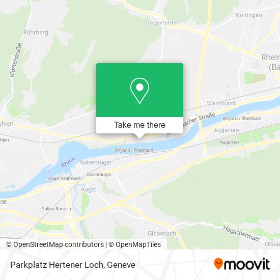 Parkplatz Hertener Loch map