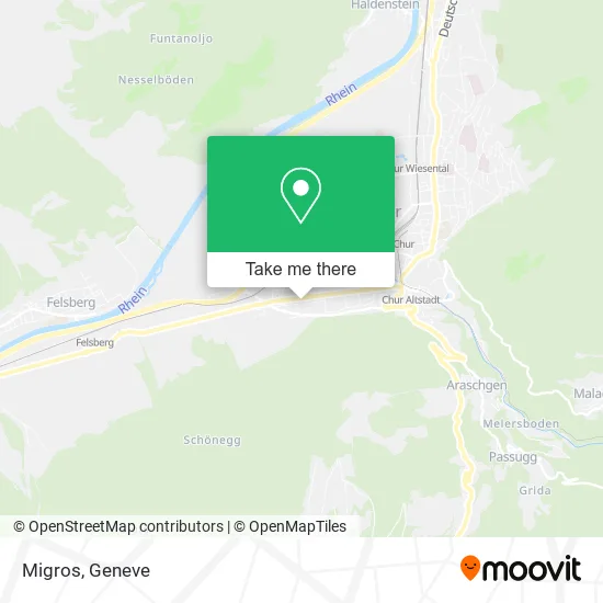 Migros map
