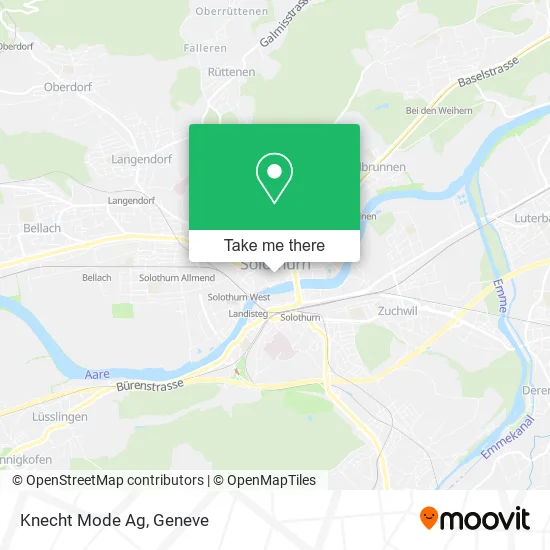 Knecht Mode Ag map