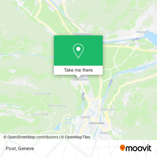 Post map