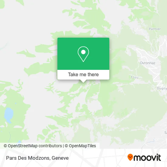 Pars Des Modzons map