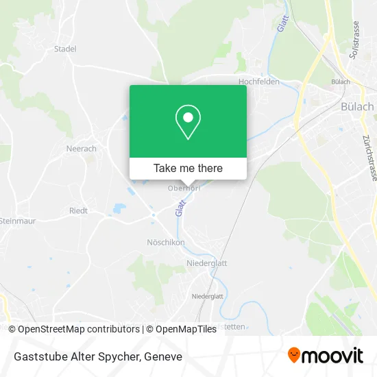 Gaststube Alter Spycher map