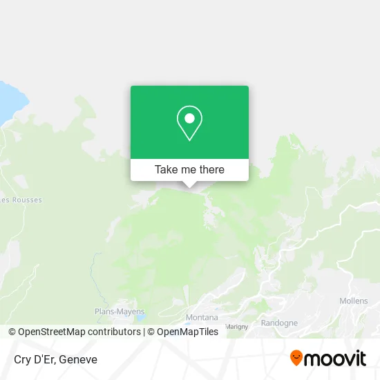 Cry D'Er map