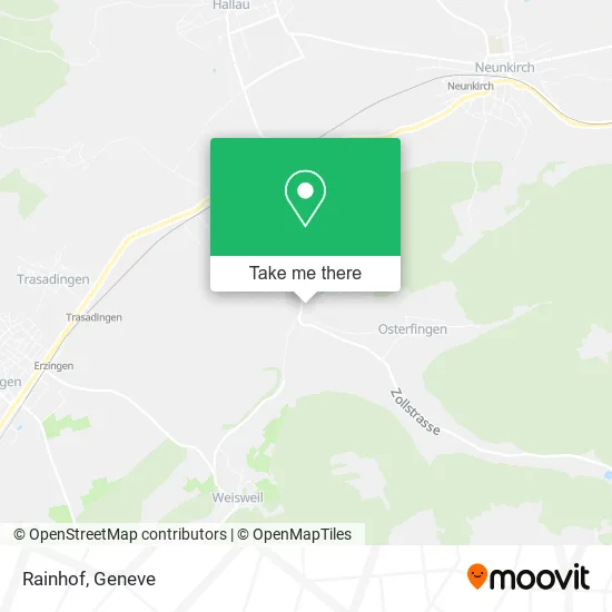 Rainhof map