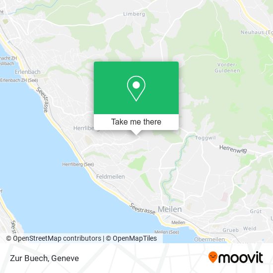 Zur Buech map