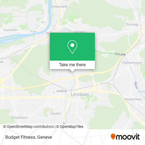 Budget Fitness map