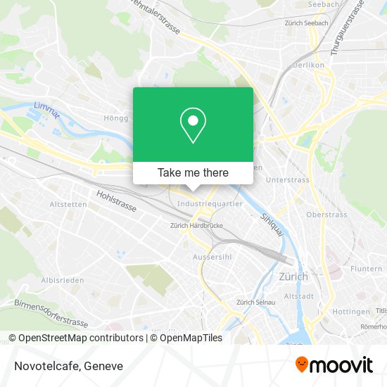 Novotelcafe map