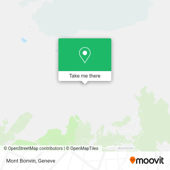 Mont Bonvin map