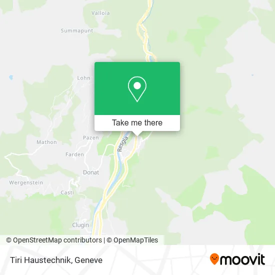 Tiri Haustechnik map