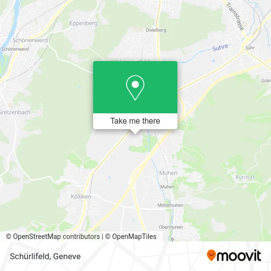 Schürlifeld map