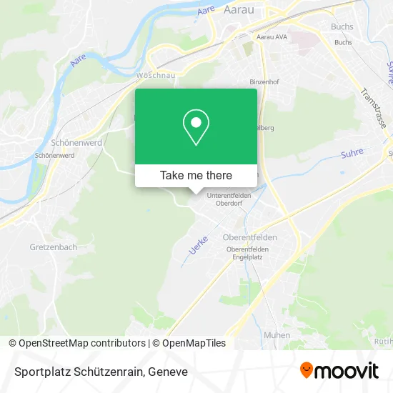 Sportplatz Schützenrain map