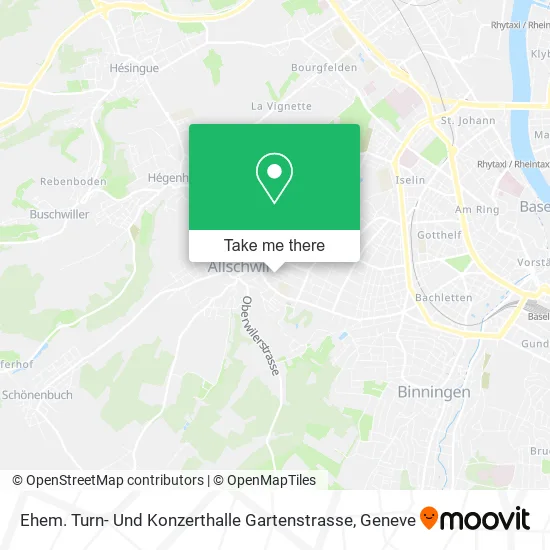 Ehem. Turn- Und Konzerthalle Gartenstrasse map