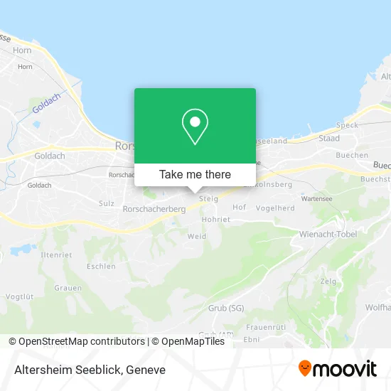 Altersheim Seeblick map