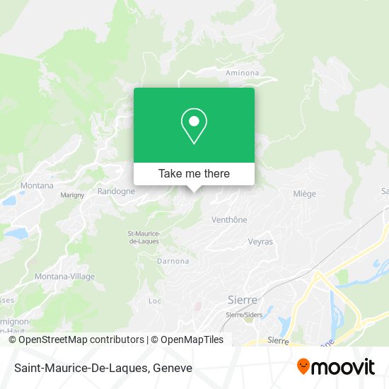 Saint-Maurice-De-Laques map