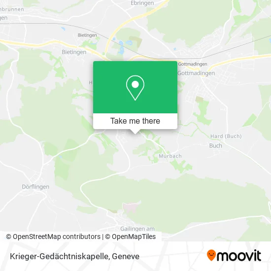 Krieger-Gedächtniskapelle plan