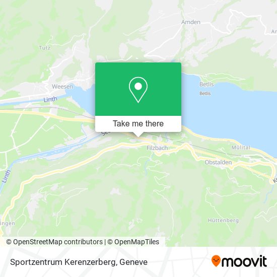 Sportzentrum Kerenzerberg map