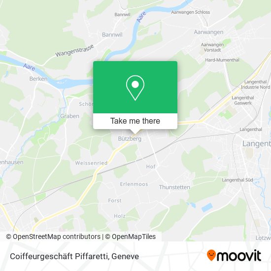 Coiffeurgeschäft Piffaretti map