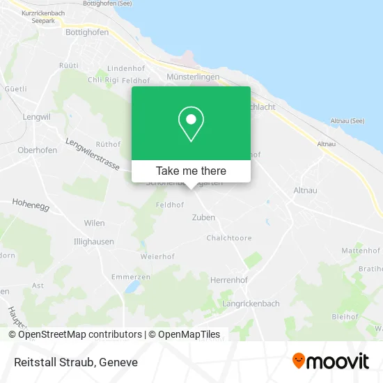 Reitstall Straub map