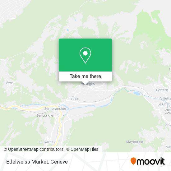 Edelweiss Market map