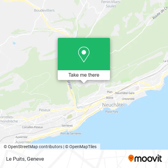 Le Puits map