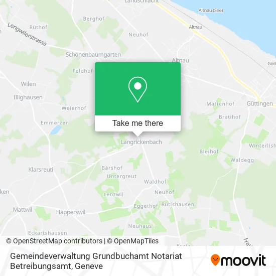 Gemeindeverwaltung Grundbuchamt Notariat Betreibungsamt plan