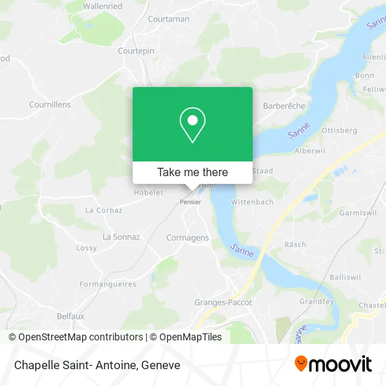 Chapelle Saint- Antoine map