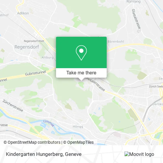 Kindergarten Hungerberg map