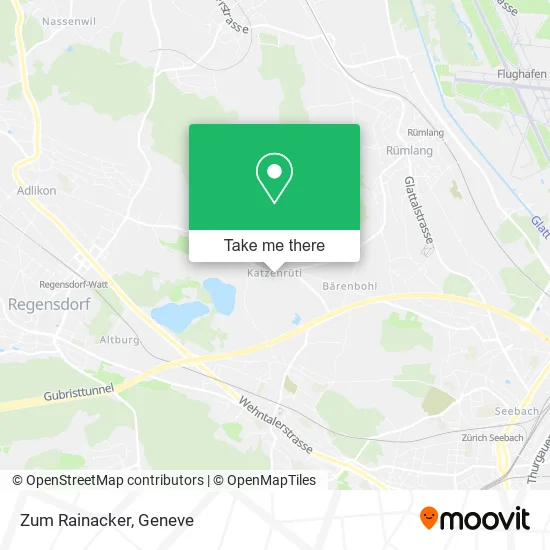 Zum Rainacker map