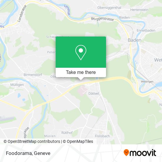 Foodorama map