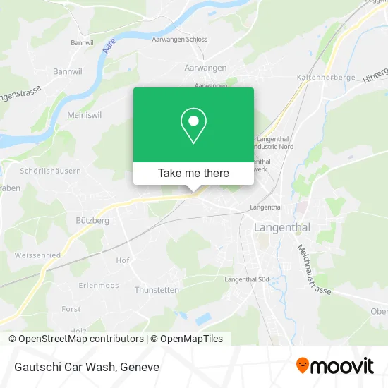 Gautschi Car Wash map