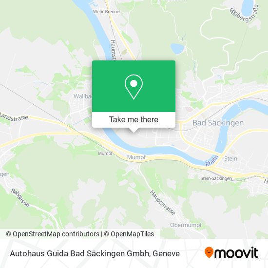 Autohaus Guida Bad Säckingen Gmbh map