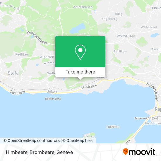 Himbeere, Brombeere map