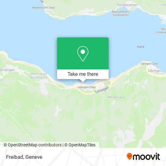 Freibad map