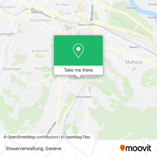 Steuerverwaltung map