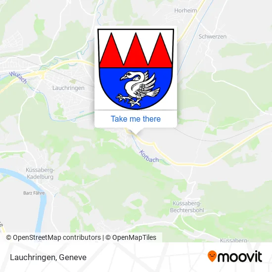 Lauchringen map