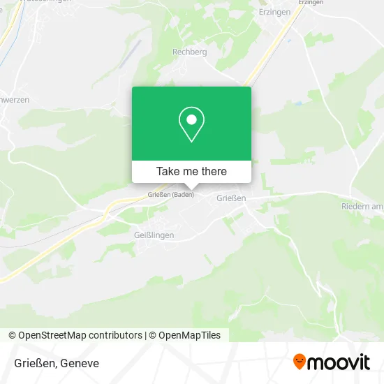 Grießen map