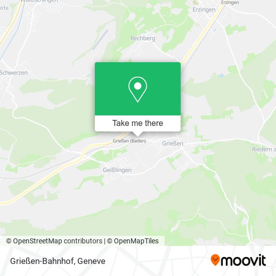 Grießen-Bahnhof map