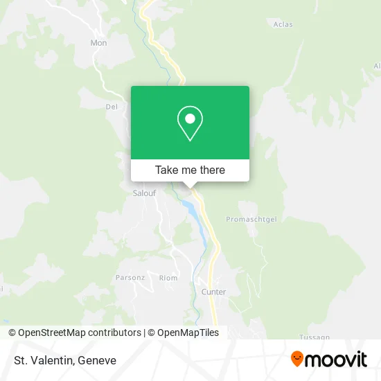 St. Valentin map
