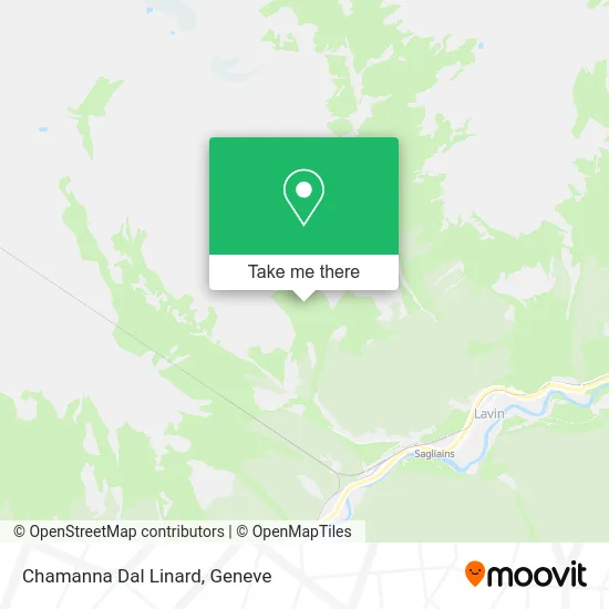 Chamanna Dal Linard map