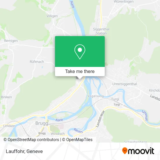 Lauffohr map