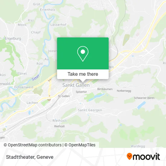 Stadttheater map
