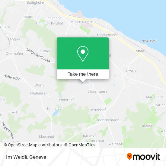 Im Weidli map