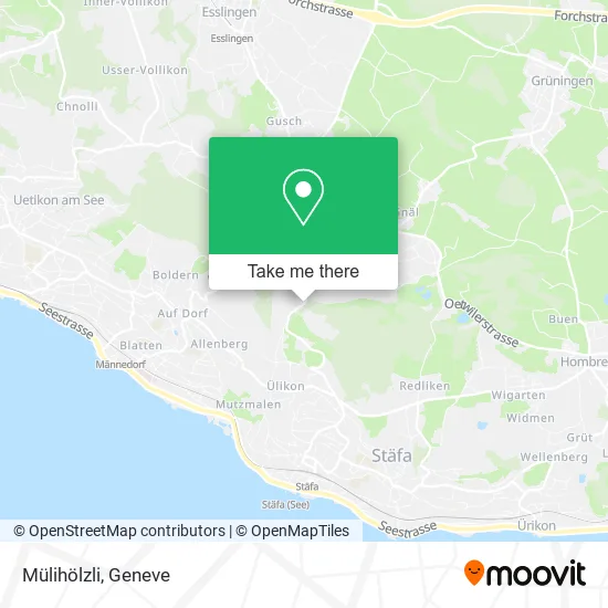Mülihölzli map