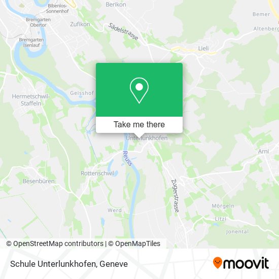 Schule Unterlunkhofen map
