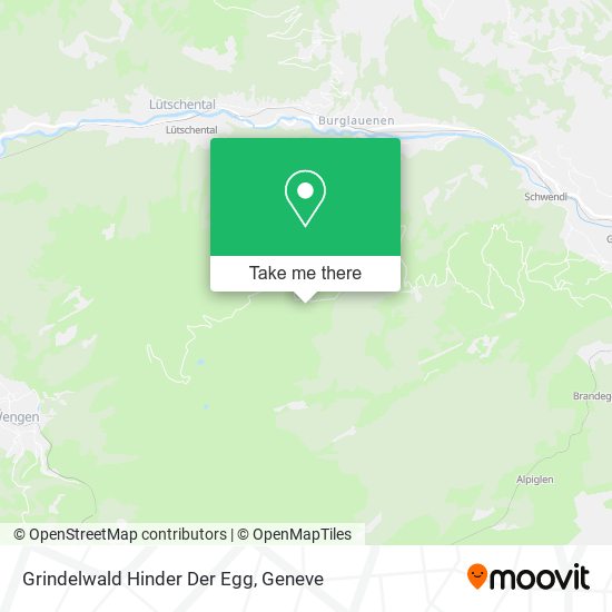 Grindelwald Hinder Der Egg map