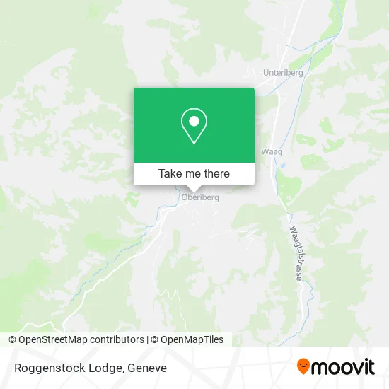 Roggenstock Lodge map