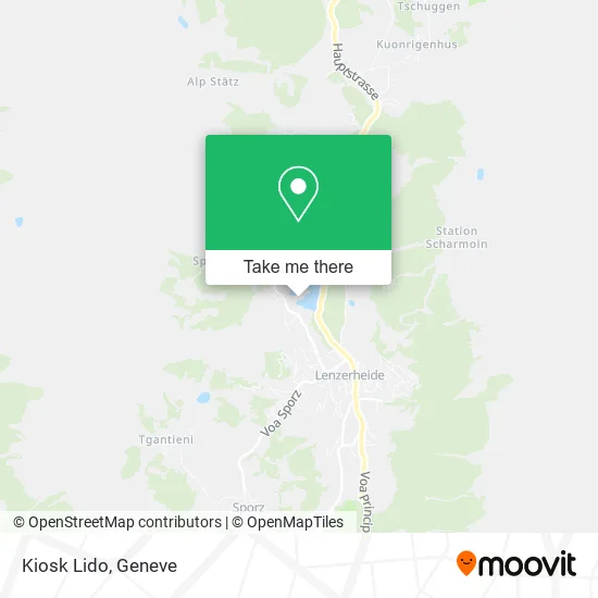 Kiosk Lido map