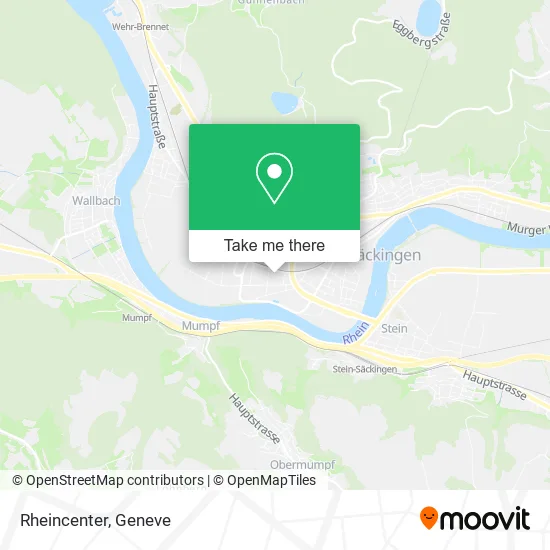 Rheincenter map