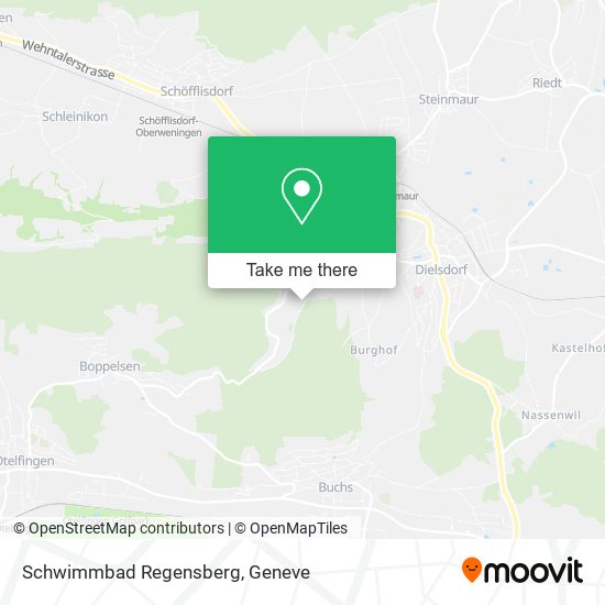 Schwimmbad Regensberg map
