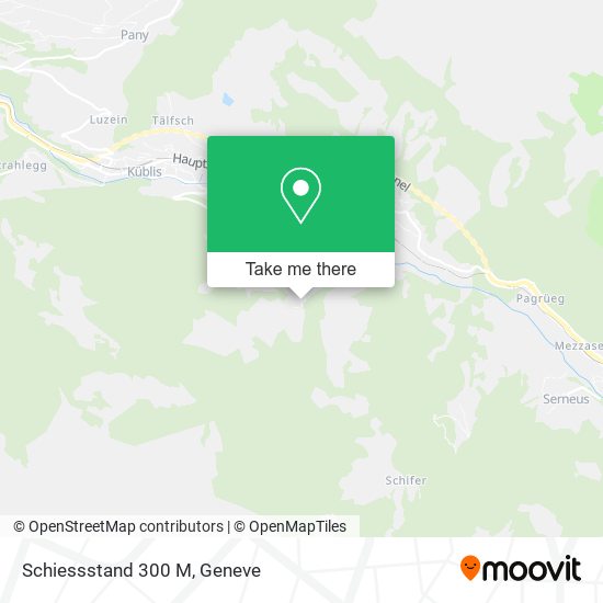 Schiessstand 300 M map